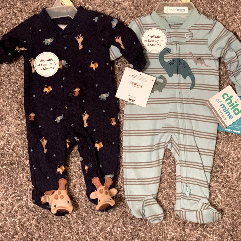 ❤️FINAL SALE PRICE❤️ Premie sleepers bundle of two NWT